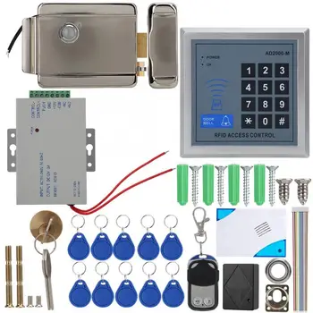 125kHz DC12V Door Access Control System Electric Lock Remote Control Doorbell Power Supply 10keyfobs AD2000M
125kHz DC12V Door Access Control System Electric Lock Remote Control Doorbell Power Supply 10keyfobs AD2000M