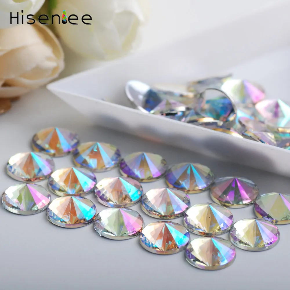 10mm 300pcs AB Colors Fashionable Shiny 3D Flat Spire Rhinestone DIY Manicure Strass Garment Art Accessories Decoration
10mm 300pcs AB Colors Fashionable Shiny 3D Flat Spire Rhinestone DIY Manicure Strass Garment Art Accessories Decoration