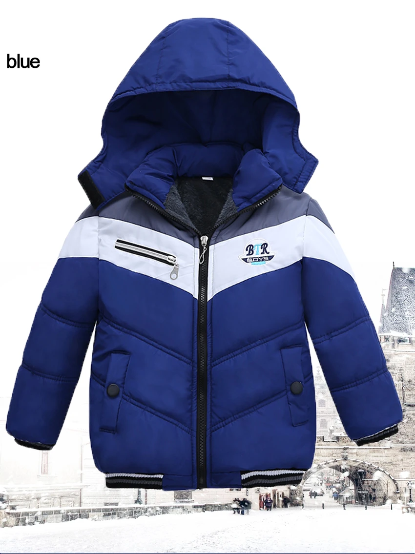 Boys Jacket Winter Coat Childrens Outerwear Super Warm Winter