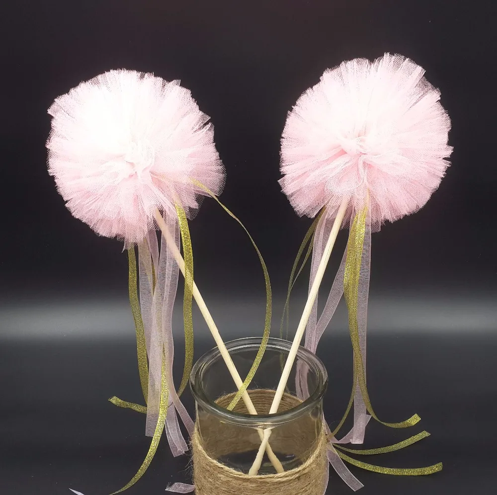 Pink Pom wands, pink and gold baby shower decorations, princess party decoration favors, pink centerpiece, tulle pom poms
Pink Pom wands, pink and gold baby shower decorations, princess party decoration favors, pink centerpiece, tulle pom poms