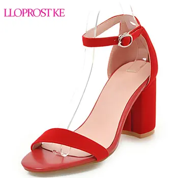 LLOPROST KE Women Sandals New Summer Shoes Women Open Toe Chunky High Heels Fashion Party Dress Sandals Big Size 33-45 MY355
LLOPROST KE Women Sandals New Summer Shoes Women Open Toe Chunky High Heels Fashion Party Dress Sandals Big Size 33-45 MY355