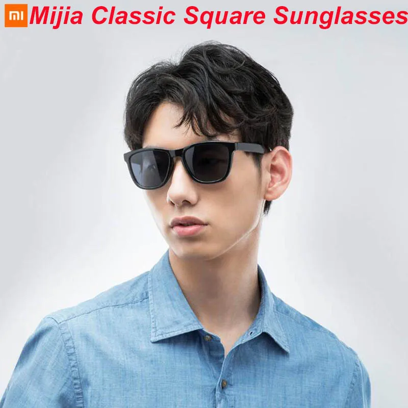 New xiaomi Mijia Classic Square Sunglasses TAC polarized lenses sunglasses one-piece nose pad design retro light frame Screwless
New xiaomi Mijia Classic Square Sunglasses TAC polarized lenses sunglasses one-piece nose pad design retro light frame Screwless