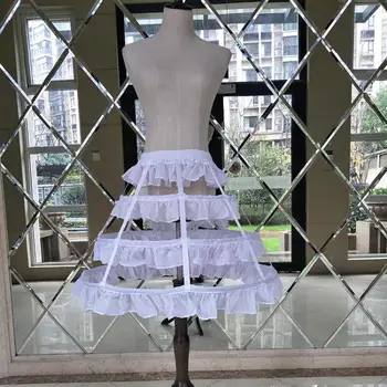 Ruffles Bridal Dress Petticoats White/Black 3 Steel Ring Wedding Underskirt Cut-Out Lolita Crinoline Cosplay Petticoat 05547
Ruffles Bridal Dress Petticoats White/Black 3 Steel Ring Wedding Underskirt Cut-Out Lolita Crinoline Cosplay Petticoat 05547
