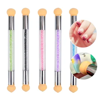 2 Heads Nail Art Sponge Gradient Brush Acrylic Gel Polish Gradual Color Transfer Rhinestone Sequins Pick Up Dot Paint Draw Pen
2 Heads Nail Art Sponge Gradient Brush Acrylic Gel Polish Gradual Color Transfer Rhinestone Sequins Pick Up Dot Paint Draw Pen