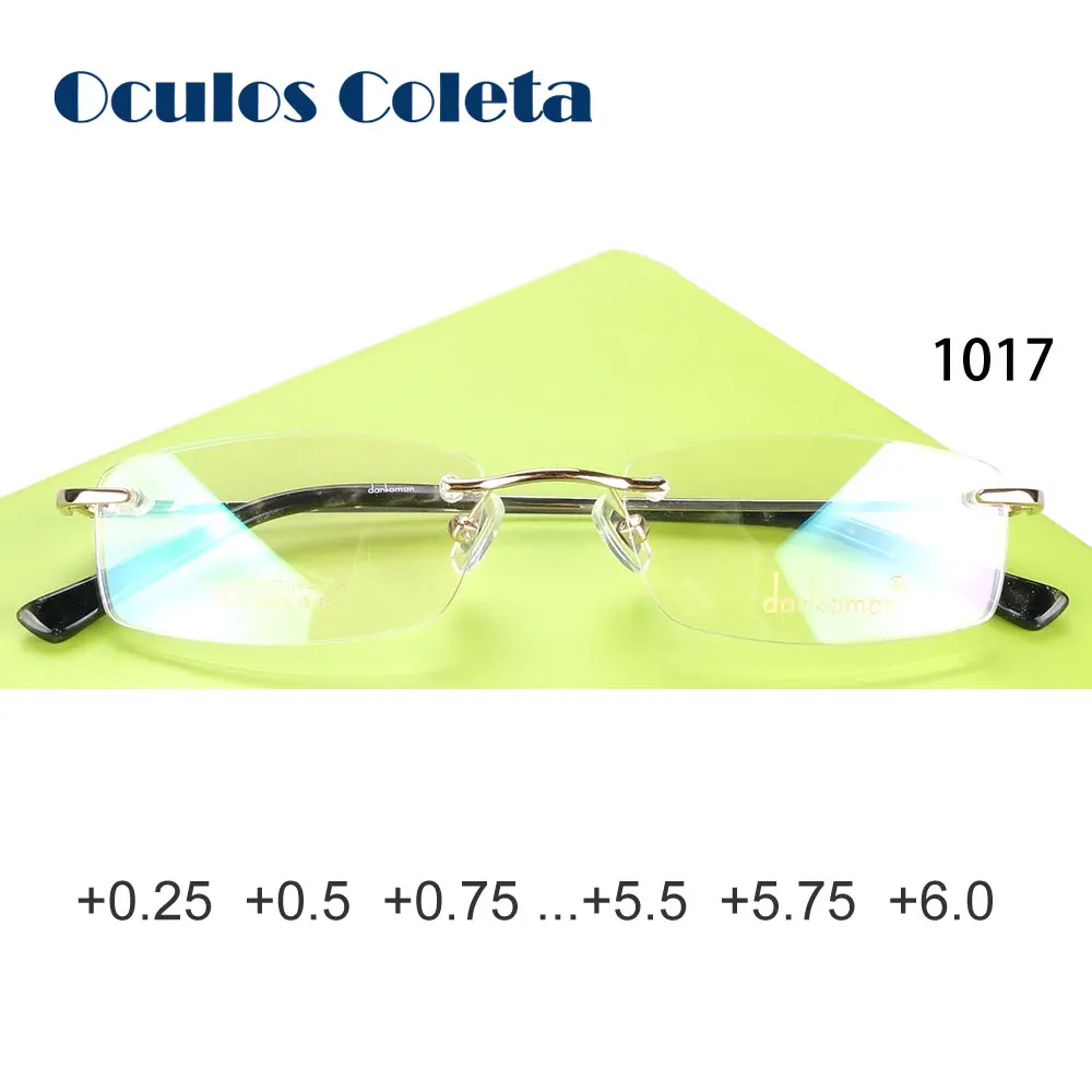Titanium reading glasses for men and women rimless lightweight custom 0.25 0.75 1.0 1.75 2.25 2.5 2.75
Titanium reading glasses for men and women rimless lightweight custom 0.25 0.75 1.0 1.75 2.25 2.5 2.75