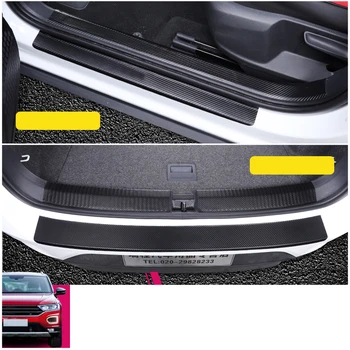 lsrtw2017 carbon fiber leather car door sill mat trunk protective mat for volkswagen t-roc 2017 2018 2019 2020
lsrtw2017 carbon fiber leather car door sill mat trunk protective mat for volkswagen t-roc 2017 2018 2019 2020