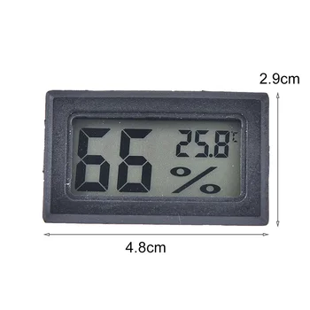 -50~70C Mini Digital LCD Indoor Convenient Temperature Sensor Humidity Meter Thermometer Hygrometer Gauge
-50~70C Mini Digital LCD Indoor Convenient Temperature Sensor Humidity Meter Thermometer Hygrometer Gauge