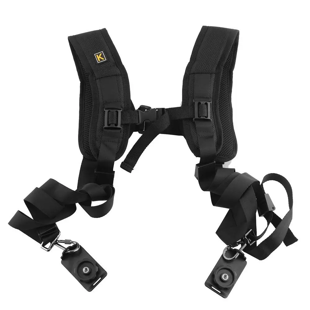 Universal Quick Release Double Shoulder Camera Strap Belt for Canon Nikon Sony Good quality
Universal Quick Release Double Shoulder Camera Strap Belt for Canon Nikon Sony Good quality