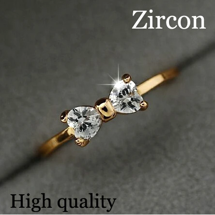 Austria Crystal CZ 2017 rings Gold Color finger Bow ring wedding engagement Zircon Crystal Rings women jewelry wholesale
Austria Crystal CZ 2017 rings Gold Color finger Bow ring wedding engagement Zircon Crystal Rings women jewelry wholesale