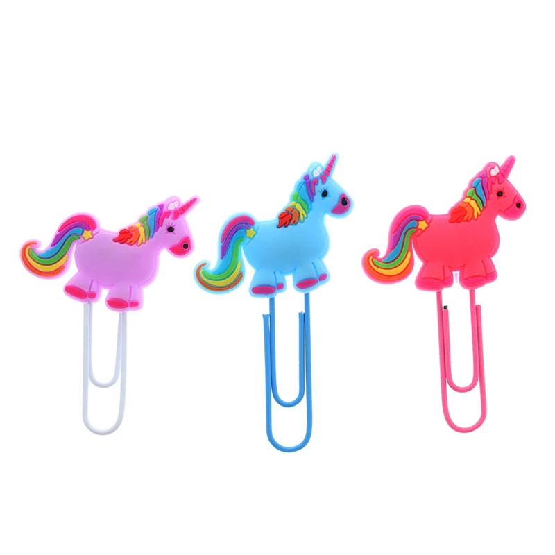 1Pcs Creative Unicorn Bookmark Cute Kawaii Book Markers Paper Clip For Kids Students Office School Supplies Stationery Set
1Pcs Creative Unicorn Bookmark Cute Kawaii Book Markers Paper Clip For Kids Students Office School Supplies Stationery Set
