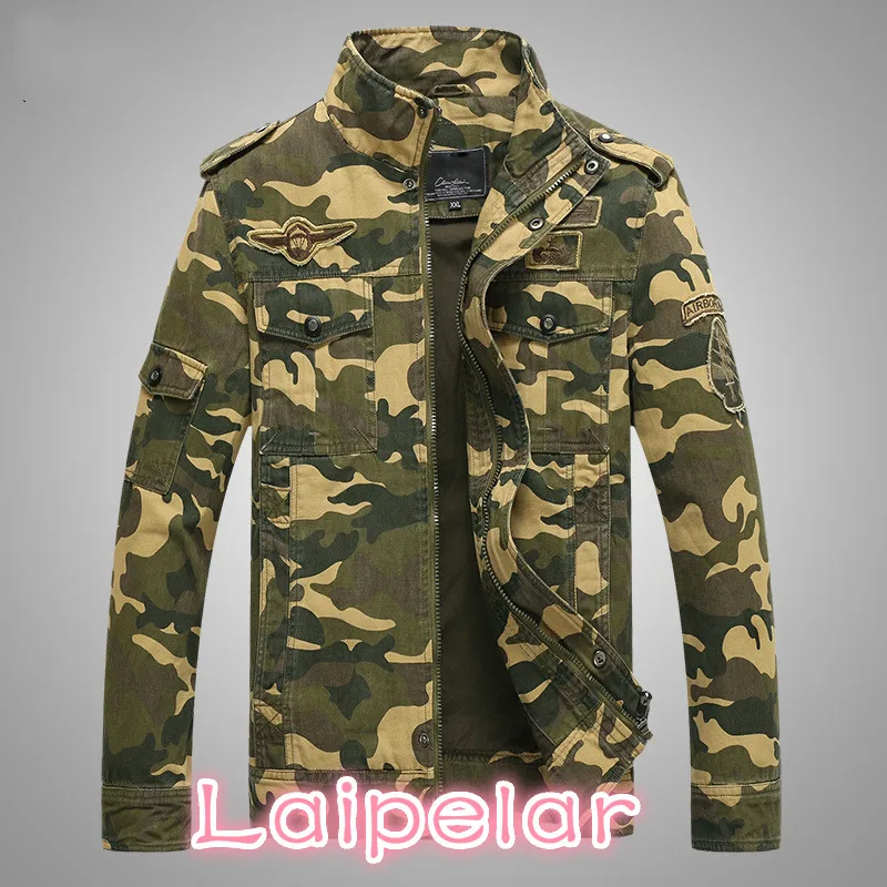 Army Military jacket men camouflage Tactical Camouflage casual fashon bomber Jackets Laipelar
Army Military jacket men camouflage Tactical Camouflage casual fashon bomber Jackets Laipelar