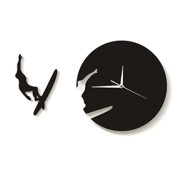 Surfing Time Clock Watch Summer Gift For Surfing Lovers Avid Surfers 3D Wall Art Home Decor Living Room Clock Modern Wall Clock
Surfing Time Clock Watch Summer Gift For Surfing Lovers Avid Surfers 3D Wall Art Home Decor Living Room Clock Modern Wall Clock