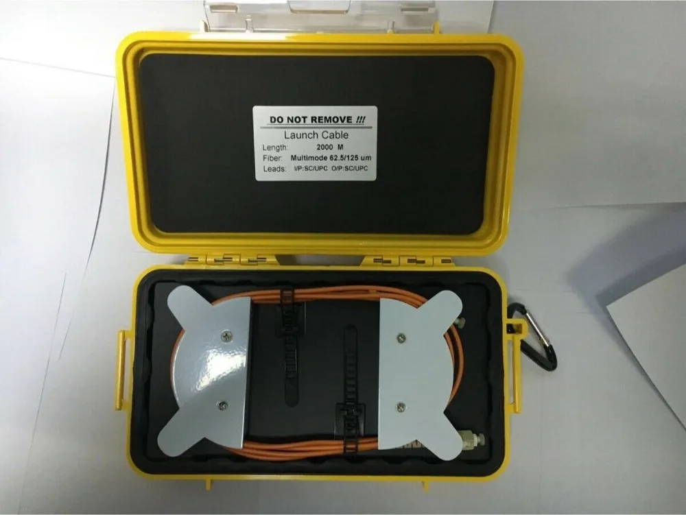 jyttek OTDR Launch Cable Box MM 2000M OTDR Fiber Rings OTDR Patch Cord SC/APC-SC/UPC
jyttek OTDR Launch Cable Box MM 2000M OTDR Fiber Rings OTDR Patch Cord SC/APC-SC/UPC