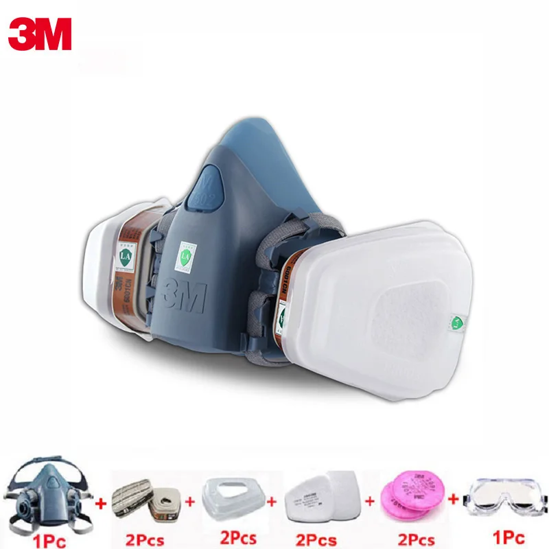 10 in 1 Suit 3M 7502 Gas Mask Dust Mask Coal Mine Protective Mask for Formaldehyde Gas Chemical Pesticide
10 in 1 Suit 3M 7502 Gas Mask Dust Mask Coal Mine Protective Mask for Formaldehyde Gas Chemical Pesticide