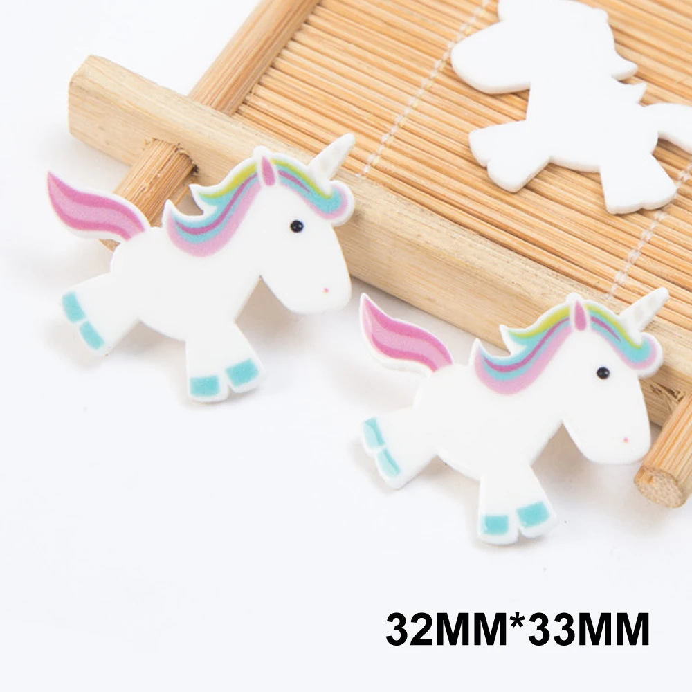 50pcs 32*33MM Cartoon Unicorn Flatback Resin Kawaii Horse Planar Resin Cabochon DIY Craft For Home Decoration Accessories FR194
50pcs 32*33MM Cartoon Unicorn Flatback Resin Kawaii Horse Planar Resin Cabochon DIY Craft For Home Decoration Accessories FR194