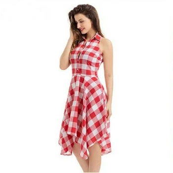 Fashion Women Vintage Bodycon Plaid Dress Elegant Sleeveless Irregular Evening Party Club Bandage Midi Dress Dames Streetwear
Fashion Women Vintage Bodycon Plaid Dress Elegant Sleeveless Irregular Evening Party Club Bandage Midi Dress Dames Streetwear