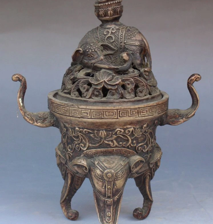 free shipping 8 Collect Chinese Old Silver Elephant Incense Burner Censer Incensory Statue
free shipping 8 Collect Chinese Old Silver Elephant Incense Burner Censer Incensory Statue