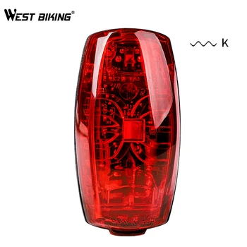 WEST BIKING 120lm Bicycle Safety Light STVZO Approved Bike Seatpost Light Back Lamp Battery Cycling Night Warning Taillight
WEST BIKING 120lm Bicycle Safety Light STVZO Approved Bike Seatpost Light Back Lamp Battery Cycling Night Warning Taillight