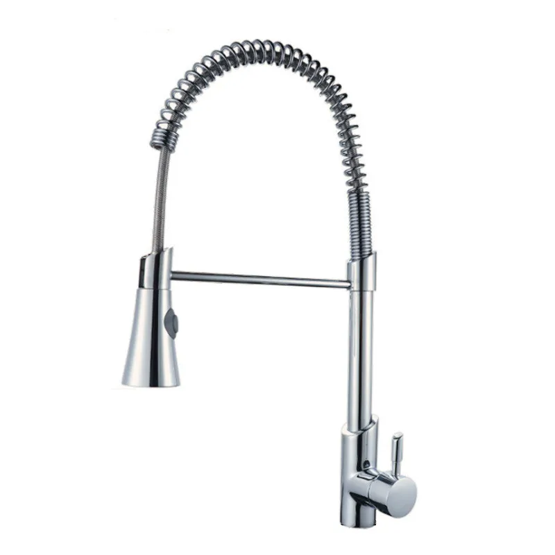 Chrome Spring Pull Down Kitchen Faucet Dual Spouts 360 Swivel Handheld Shower Kitchen Mixer Crane Rotate Hot Cold Spring Taps
Chrome Spring Pull Down Kitchen Faucet Dual Spouts 360 Swivel Handheld Shower Kitchen Mixer Crane Rotate Hot Cold Spring Taps