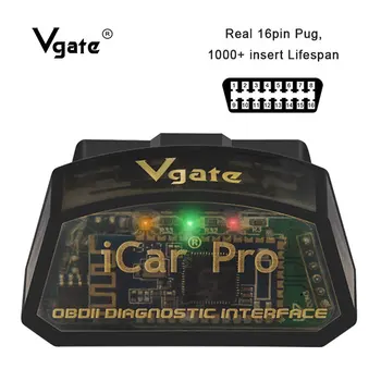 Vgate ICAR Pro OBD2 scanner Auto diagnostic-tool elm 327 Bluetooth/WIFI OBDII code reader ELM327 V2.1 better than ELM327V1.5
Vgate ICAR Pro OBD2 scanner Auto diagnostic-tool elm 327 Bluetooth/WIFI OBDII code reader ELM327 V2.1 better than ELM327V1.5