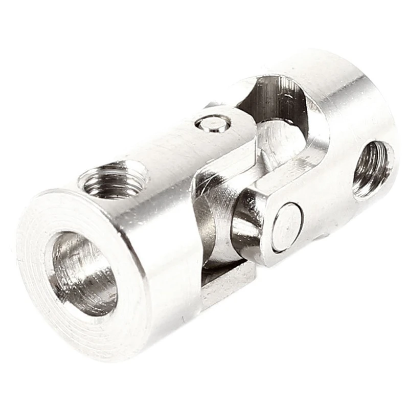 5mm to 5mm diameter, rotatable, universal joint, for RC model airplane silver 
5mm to 5mm diameter, rotatable, universal joint, for RC model airplane silver