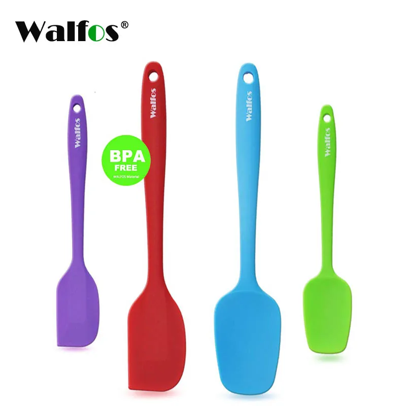 WALFOS set of 4 Heat Resistant Silicone Cooking Tools Non-stick Spatula Spoon Turner Accessories Baking Tools Kitchen Utensils
WALFOS set of 4 Heat Resistant Silicone Cooking Tools Non-stick Spatula Spoon Turner Accessories Baking Tools Kitchen Utensils