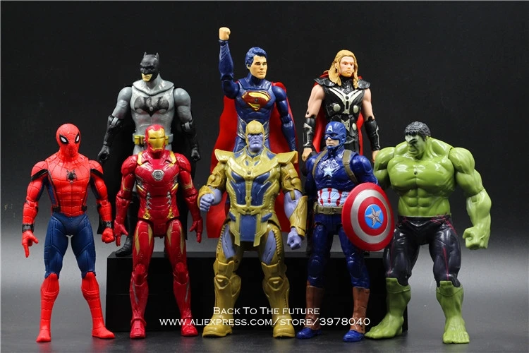 Disney Marvel Avengers 8 pcs/set Super Heroes Thor Hulk Iron Man Action Figure Anime Decoration Collection Figurine Toy model
Disney Marvel Avengers 8 pcs/set Super Heroes Thor Hulk Iron Man Action Figure Anime Decoration Collection Figurine Toy model