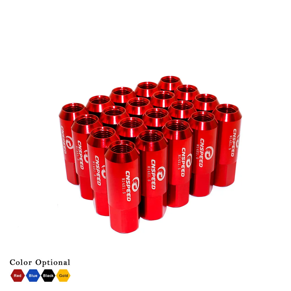 car-styling 60mm Wheel Nuts M14 X 1.5 20PCS/Set Aluminum Racing Lug Wheel Nuts Screw anodized Wheel bolts YC101006
car-styling 60mm Wheel Nuts M14 X 1.5 20PCS/Set Aluminum Racing Lug Wheel Nuts Screw anodized Wheel bolts YC101006