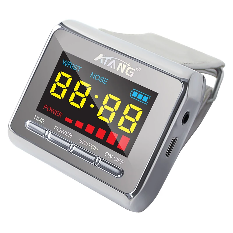 Diabetes Product LLLT Low Level Laser Therapy Wrist Watch Therapy Device Acute and chronic rhinitis,Sinusitis high blood fat
Diabetes Product LLLT Low Level Laser Therapy Wrist Watch Therapy Device Acute and chronic rhinitis,Sinusitis high blood fat