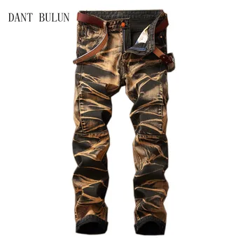 High Quality Retro Men Jeans Washed Slim Fit Biker Jeans Men Classic Casual Jeans Male Trousers Gold Plus Pants
High Quality Retro Men Jeans Washed Slim Fit Biker Jeans Men Classic Casual Jeans Male Trousers Gold Plus Pants