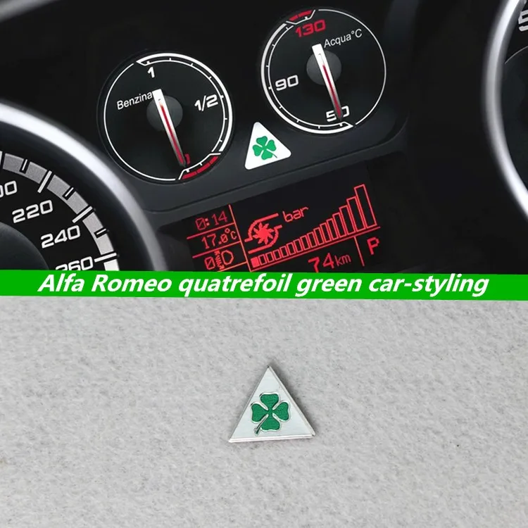 free shipping 1pcs 20mm Alfa Romeo quatrefoil green delta stickers Car Logo emblem Badge for 159 147 156 166 Giulietta Spider GT
free shipping 1pcs 20mm Alfa Romeo quatrefoil green delta stickers Car Logo emblem Badge for 159 147 156 166 Giulietta Spider GT