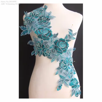 10pcs/lot x Teal Blue/Silver Flower Embroidery Lace Appliques Collars Dance Dress Costume DECOR Apparel Sewing DIY Craft TBNC43W
10pcs/lot x Teal Blue/Silver Flower Embroidery Lace Appliques Collars Dance Dress Costume DECOR Apparel Sewing DIY Craft TBNC43W