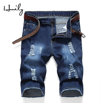 HMILY Summer Denim Shorts Men Stretch Slim Fit Short Jeans Mens Designer Cotton Casual Distressed Shorts Knee Length Shorts
HMILY Summer Denim Shorts Men Stretch Slim Fit Short Jeans Mens Designer Cotton Casual Distressed Shorts Knee Length Shorts