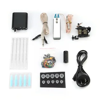Tattoo Complete Beginner Tattoo Kit Pro Machine Inks Power Supply Needle Grips Tips Tatto Accessories Basic Set 2018 NEW SELLING
Tattoo Complete Beginner Tattoo Kit Pro Machine Inks Power Supply Needle Grips Tips Tatto Accessories Basic Set 2018 NEW SELLING