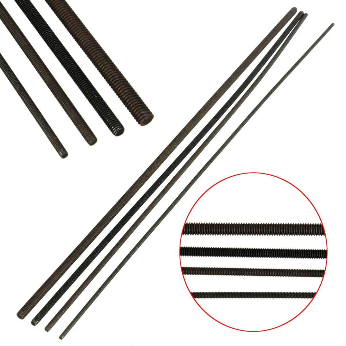 1Pcs Threaded Silk Rod Tool High Strength Carbon Steel Grade 12.9 Grade Black Zinc M2 M2.5 M3 M4x250MM
1Pcs Threaded Silk Rod Tool High Strength Carbon Steel Grade 12.9 Grade Black Zinc M2 M2.5 M3 M4x250MM