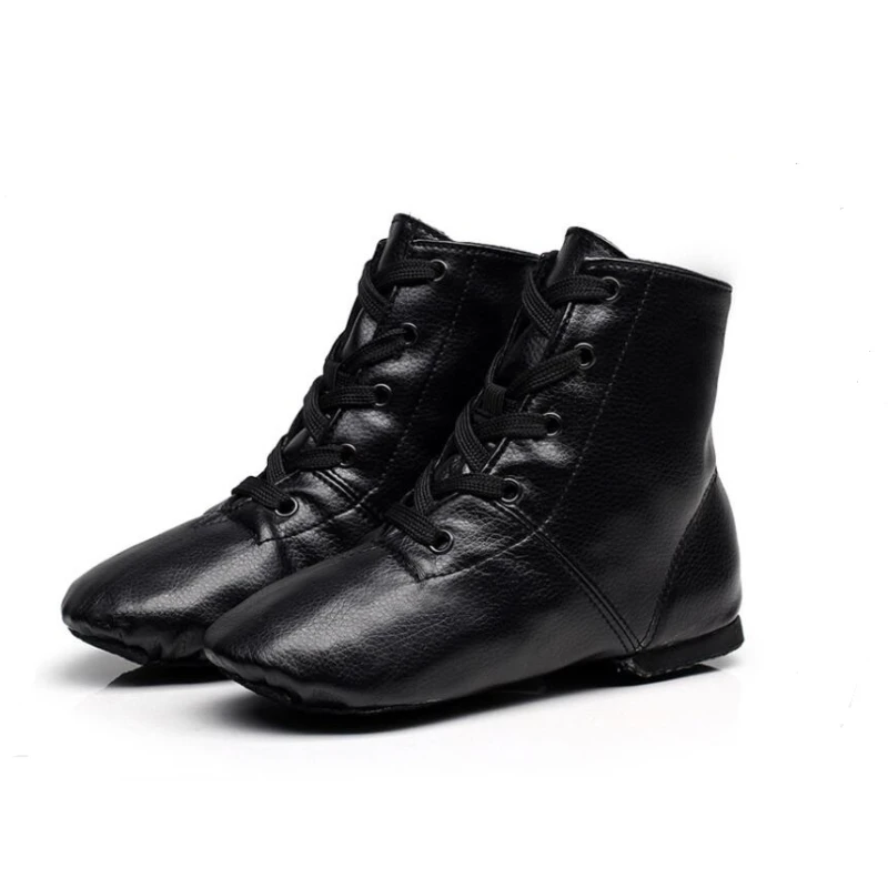 New Sports Dancing Sneakers High Quality Women Men Kids Children's PU Leather Black high-top Jazz Shoes Sneaker Jazz Boots
New Sports Dancing Sneakers High Quality Women Men Kids Children's PU Leather Black high-top Jazz Shoes Sneaker Jazz Boots