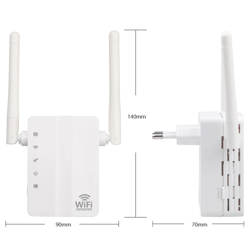 Wireless WiFi Repeater Signal Amplifier 802.11N/B/G Wi-Fi Range Extender 300Mbps Signal Boosters Repetidor Wifi Wps Encryption
Wireless WiFi Repeater Signal Amplifier 802.11N/B/G Wi-Fi Range Extender 300Mbps Signal Boosters Repetidor Wifi Wps Encryption