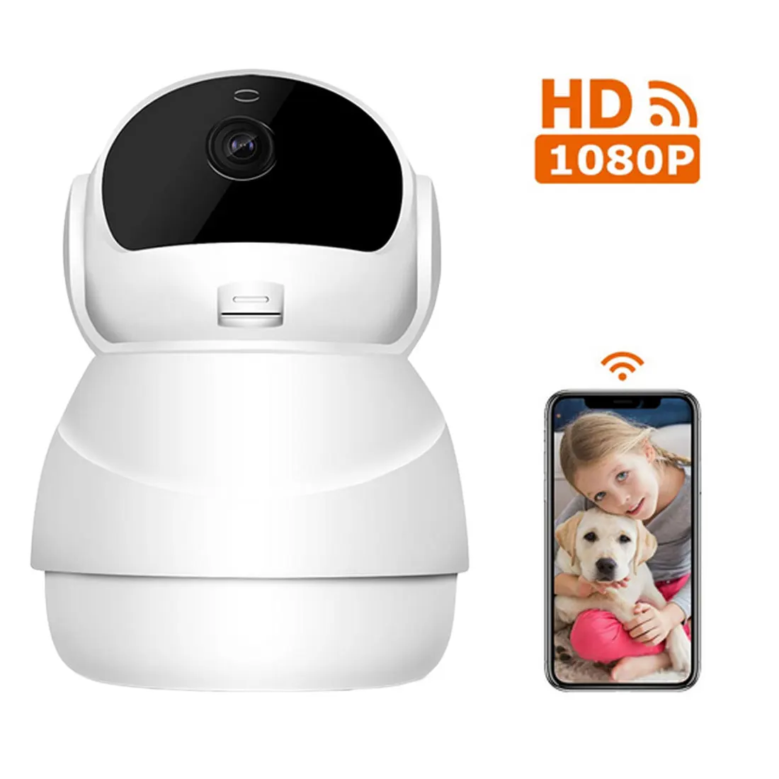 1080P Home Security IP Camera Wireless Smart WiFi Camera Audio Record Surveillance Baby Monitor HD Mini Camera
1080P Home Security IP Camera Wireless Smart WiFi Camera Audio Record Surveillance Baby Monitor HD Mini Camera