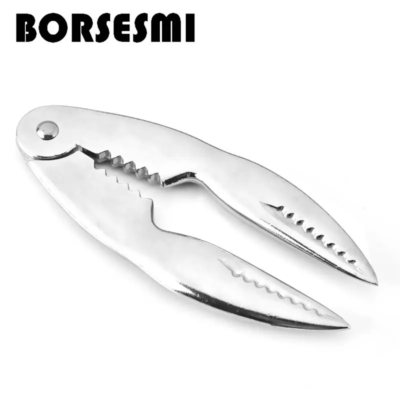 200pcs/lot Professional Seafood Cracker Crab Pick Pincers folding lobster tongs portable seafood pliers kitchen gadgets 135mm
200pcs/lot Professional Seafood Cracker Crab Pick Pincers folding lobster tongs portable seafood pliers kitchen gadgets 135mm