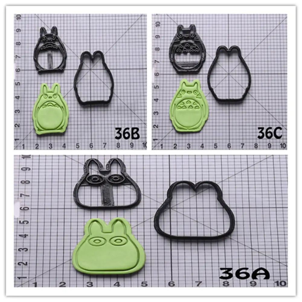 Cute Cartoon Totoro Design Cookie Cutter Set Custom Made 3D Printed Biscuit Mould Fondant Cupcake Tools Cake Baking Mould
Cute Cartoon Totoro Design Cookie Cutter Set Custom Made 3D Printed Biscuit Mould Fondant Cupcake Tools Cake Baking Mould