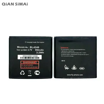QiAN SiMAi 950mAh High Quality BL4249 Battery For Fly E157 BL4249 Batterij Bateria + Tracking Code
QiAN SiMAi 950mAh High Quality BL4249 Battery For Fly E157 BL4249 Batterij Bateria + Tracking Code