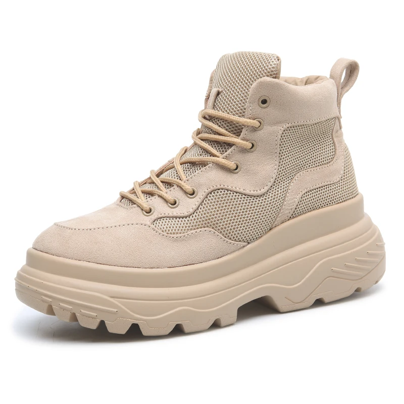 NEWDISCVRY High Top Sneakers Women 2019 Chunky Women's Ankle Boots Woman Breathable Platform shoes Combat Boots Lady Trainers
NEWDISCVRY High Top Sneakers Women 2019 Chunky Women's Ankle Boots Woman Breathable Platform shoes Combat Boots Lady Trainers