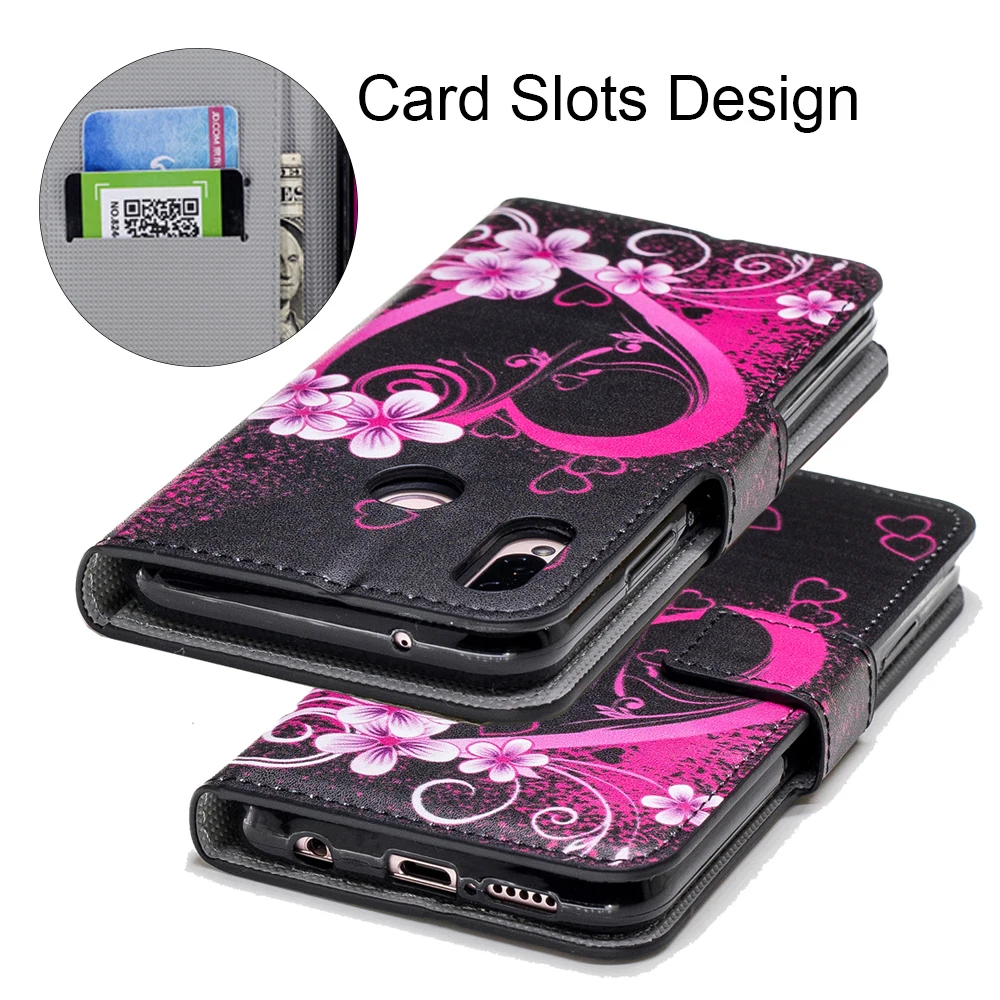 YIESOM Luxury Wallet Leather Case For Huawei For P20 Lite P20 Plus P Smart P10 Plus P10 P9 P8 Lite 2017 Mate 10 Lite Flip Stand (5)