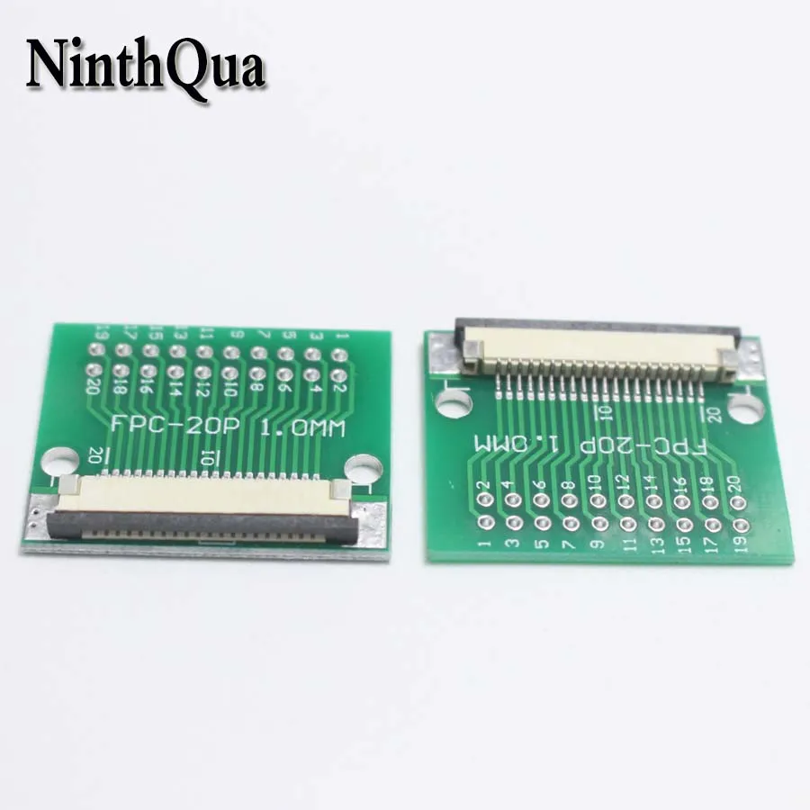 1pcs 20P FPC Adapter Plate 1.0MM Pitch 20PIN Down Type Drawer Plug to 2.45 mm Flat Cable Socket for PCB LCD
1pcs 20P FPC Adapter Plate 1.0MM Pitch 20PIN Down Type Drawer Plug to 2.45 mm Flat Cable Socket for PCB LCD
