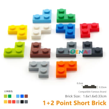 moc plate 2 x 2 Corner 2420 low Brick Blocks Small Building Blocks parts DIY compatible Assembles Particles 100pcs/lot
moc plate 2 x 2 Corner 2420 low Brick Blocks Small Building Blocks parts DIY compatible Assembles Particles 100pcs/lot
