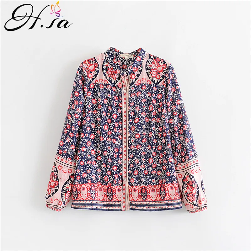 H.SA Women Long Sleeve Casual Blouses Retro Chinese Style Floral china Blouses Casual Loose Pattern Blusa and Tops Holiday wear
H.SA Women Long Sleeve Casual Blouses Retro Chinese Style Floral china Blouses Casual Loose Pattern Blusa and Tops Holiday wear
