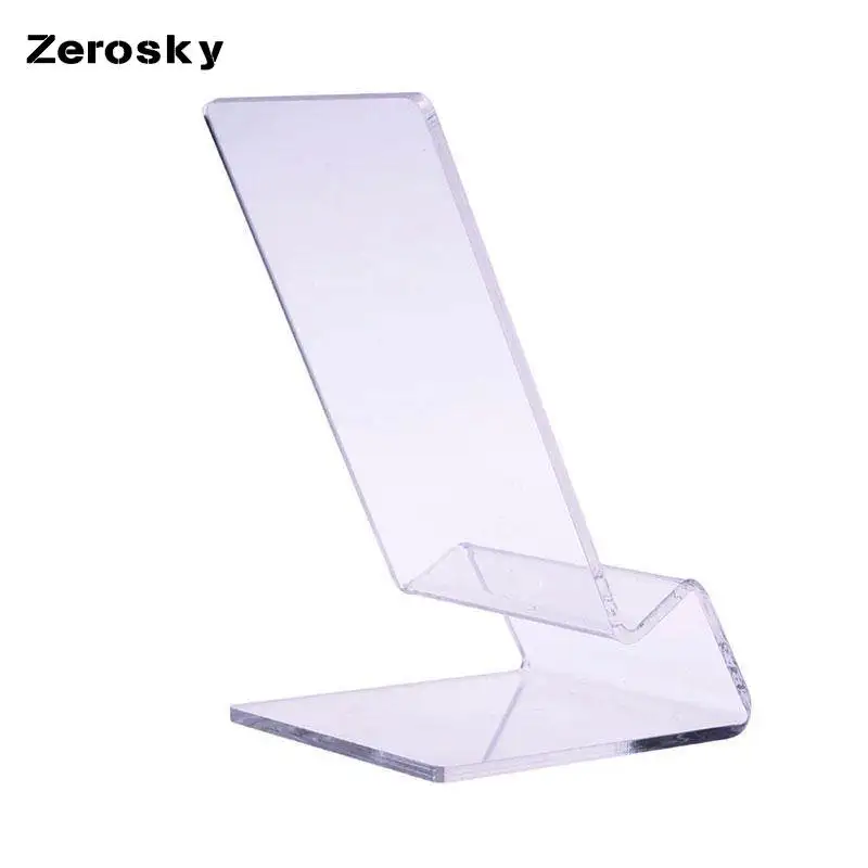 Zerosky Transparent Display Stand Acrylic Mount Tablet Phone Holder for iPhone 4 4s 5 5s 6 6s plus 7 7plus for Samsung NOTE 8
Zerosky Transparent Display Stand Acrylic Mount Tablet Phone Holder for iPhone 4 4s 5 5s 6 6s plus 7 7plus for Samsung NOTE 8