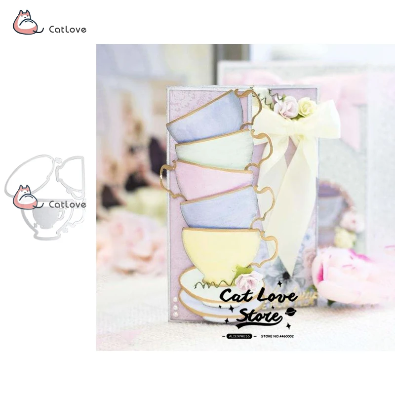Teacup Kettle Pot Metal Cutting Dies Stencils For DIY Scrapbooking Paper Card Decorative Craft Dies Embossing Die Cuts New 2019
Teacup Kettle Pot Metal Cutting Dies Stencils For DIY Scrapbooking Paper Card Decorative Craft Dies Embossing Die Cuts New 2019