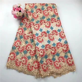 2019 New style beads French cord lace fabric African guipure mesh lace fabric high quality laces water soluble fabrics hs65-2176
2019 New style beads French cord lace fabric African guipure mesh lace fabric high quality laces water soluble fabrics hs65-2176