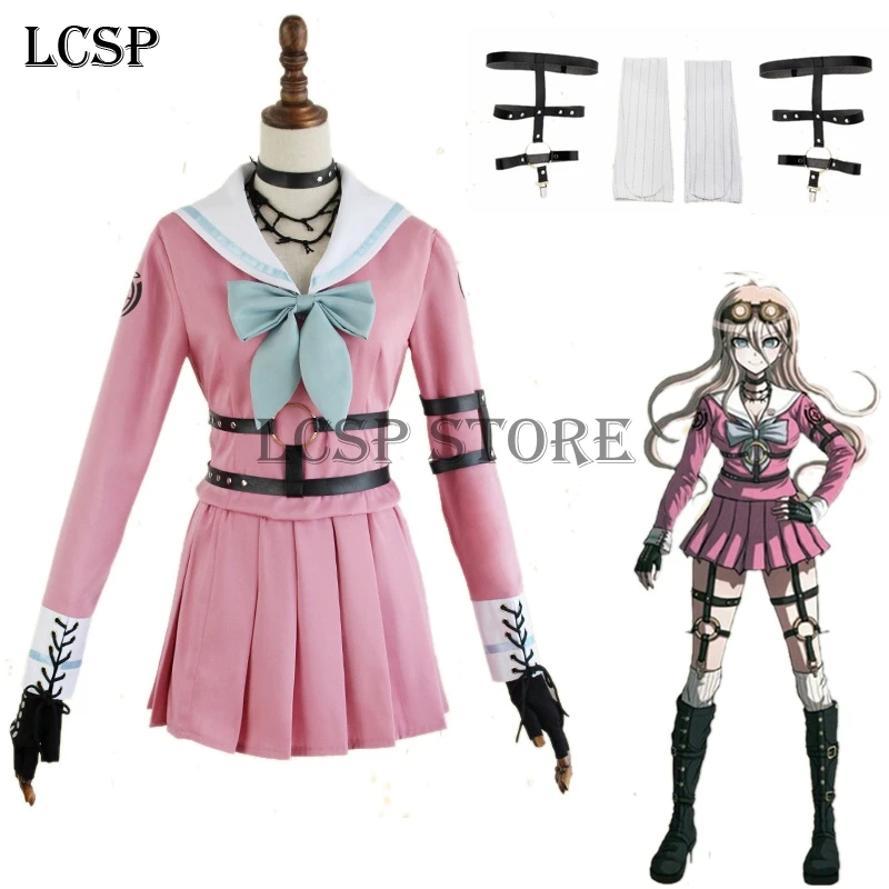 LCSP New Danganronpa V3 Iruma Miu Rabbit Cosplay Costume Japanese Game Sailor Uniform Suit Outfit Clothes
LCSP New Danganronpa V3 Iruma Miu Rabbit Cosplay Costume Japanese Game Sailor Uniform Suit Outfit Clothes